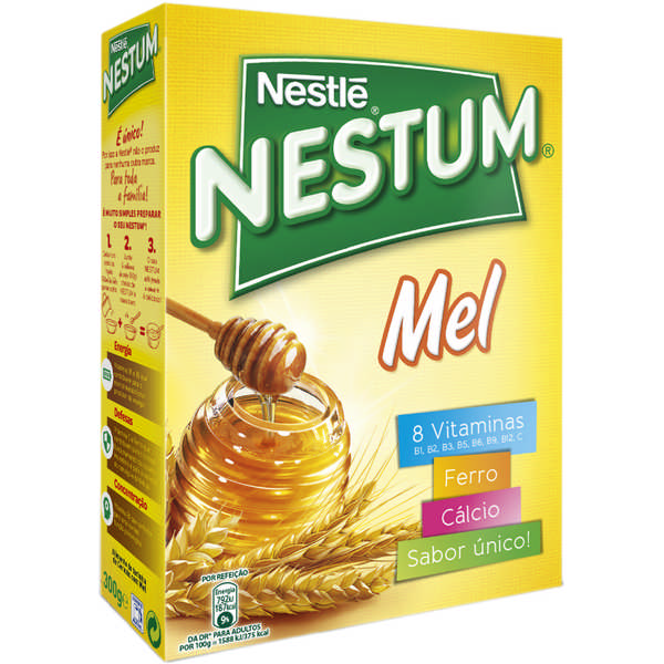 FLOCOS CEREAIS NESTUM MEL 300G