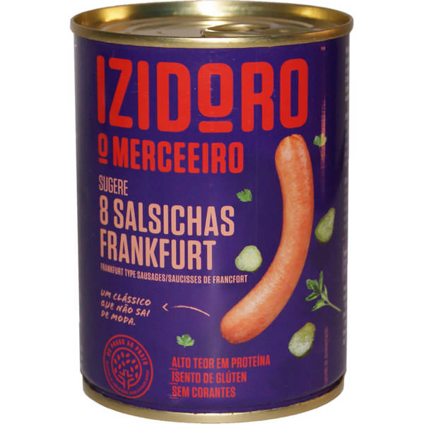 SAUSAGES IZIDORO FRANK.8UN 350G