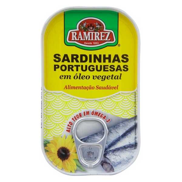 SARDINES RAMIREZ OIL VEG.125G