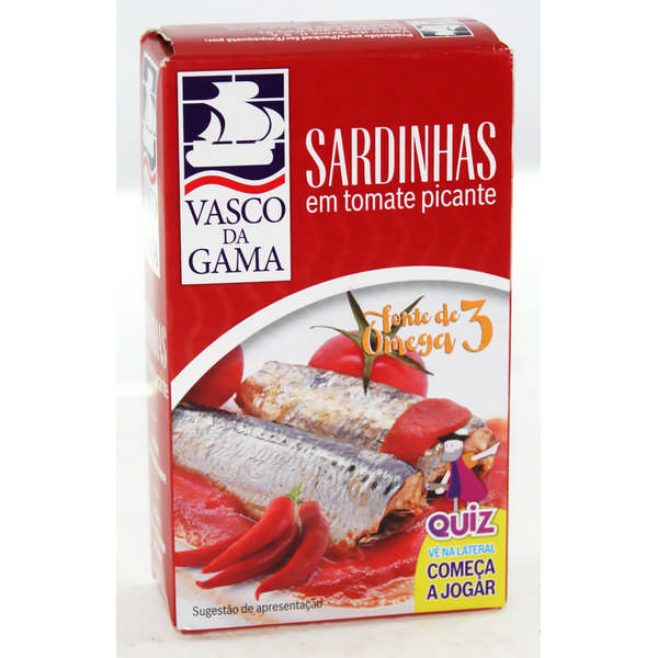 SARDINES V.GAMA TOMATO PIC.120G