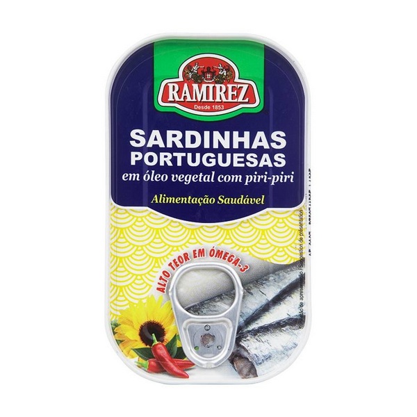 SARDINES RAMIREZ OIL P-PIRI 125G