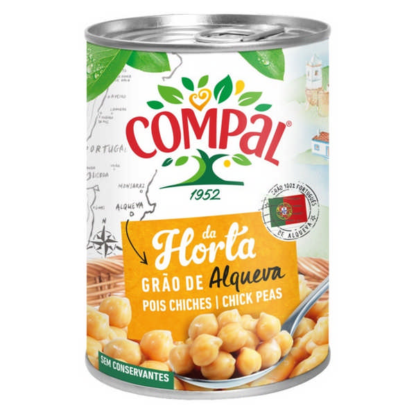 CHICKPEAS COMPAL ALQUE.LT 410G