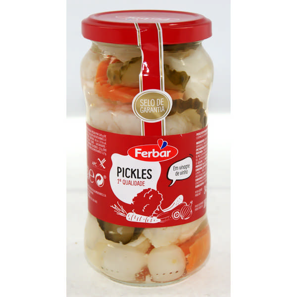 PICKLES FERBAR VIN.345G