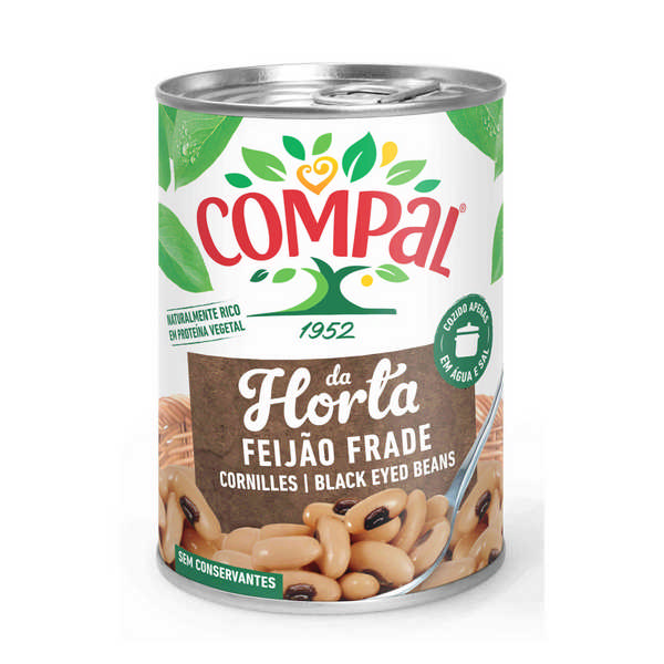BEANS COMPAL BLACK-EYED LT 410G