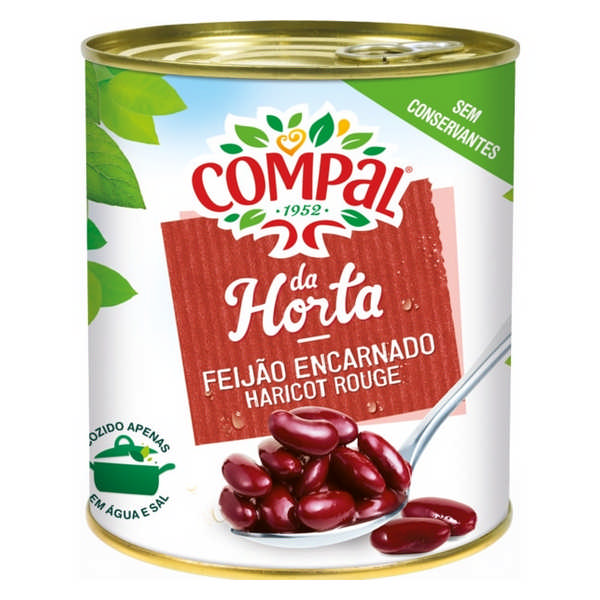 BEANS COMPAL RED LT 845G