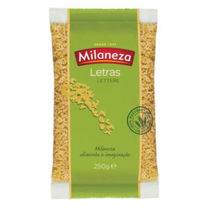 PASTA MILANEZA LETRAS 250G