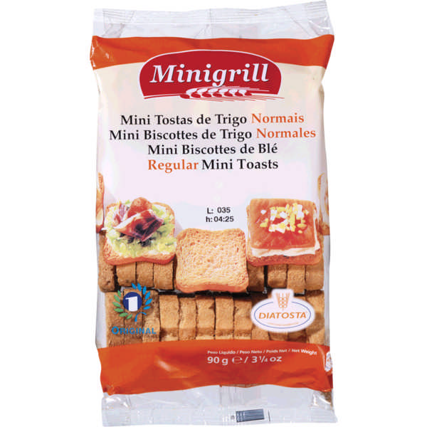 TOASTS DIATOSTA MINI NORMAL 90G