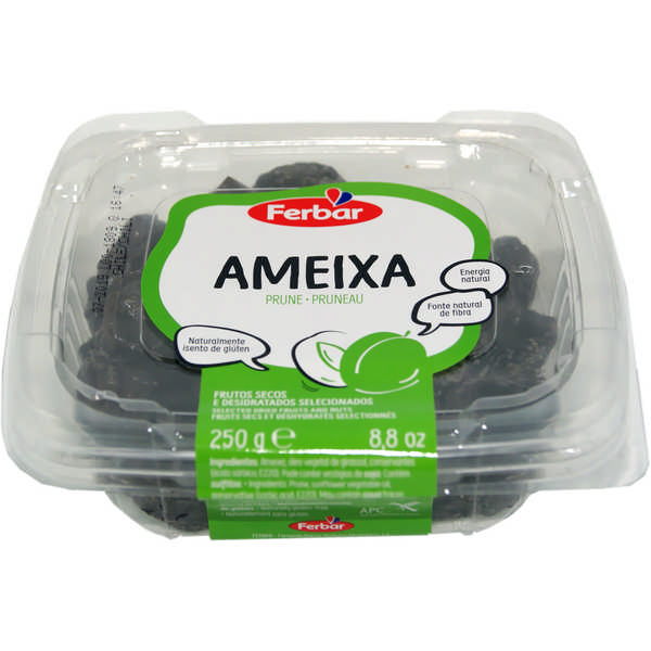 DRIED FRUITS FERBAR AMEIX.C/C.CV 250G