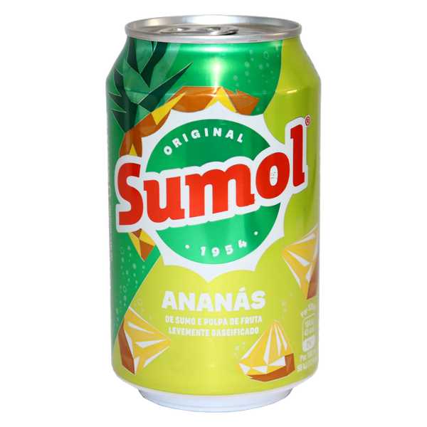 SOFTDRINK SUMOL PINEAPPLE LT 33CL