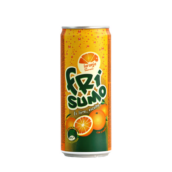 SOFTDRINK FRISUMO ORANGE LT 33CL