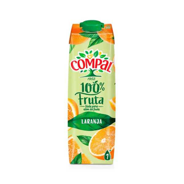 100% COMPAL FR.LARANJA PR 1L