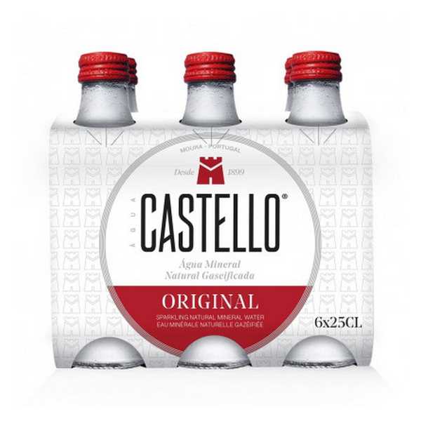 WATER CASTELLO ORIGINAL 6X25CL