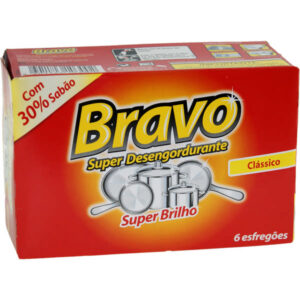 ESFREGAO BRAVO CLASSICO 6UN