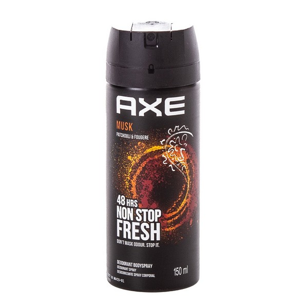 DEODORANT AXE SPR MUSK 150ML