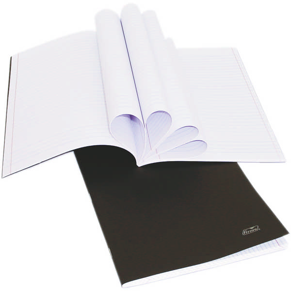 NOTEBOOK A4 FIRMO C/PRETA PAUT.80F.