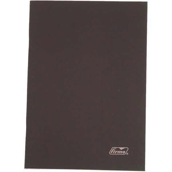 NOTEBOOK A5 FIRMO C/PRETA LISO 80F.