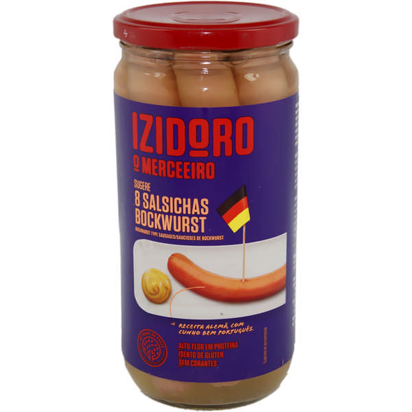 SAUSAGES IZIDORO BOCKW.8UN 650G