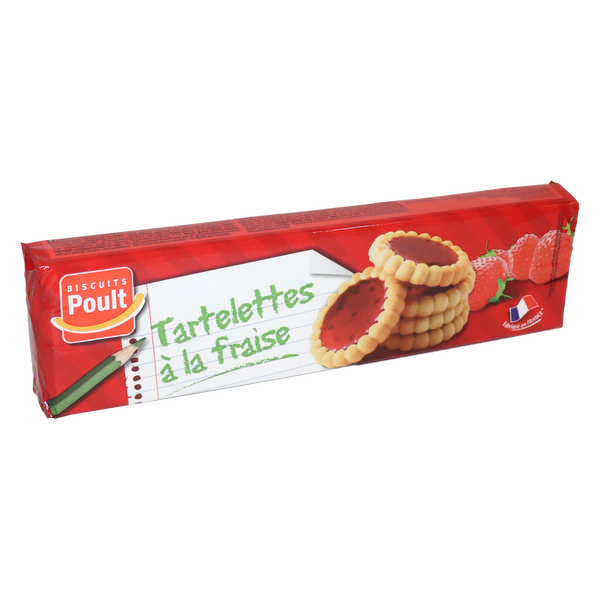 COOKIES POULT TARTEL.MORANGO 150G