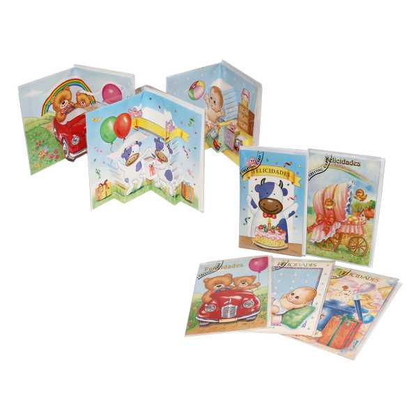 POSTAL FELICIDADES P2878