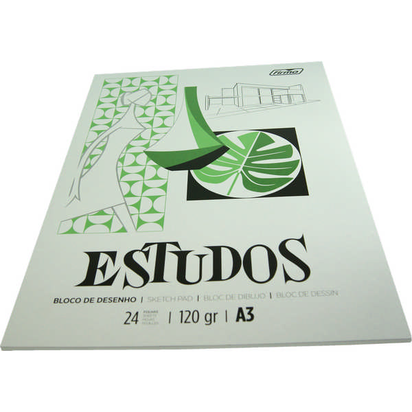 PAD FIRMO A3 ESTUDOS I 120G 24F PAD FIRMO A3 ESTUDOS I 120G 24F