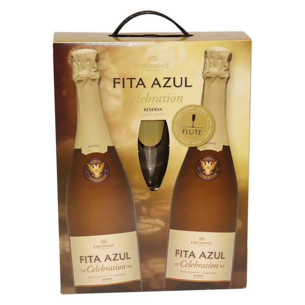 SPARKLING FITA AZUL M/SECO 2X75+COPO
