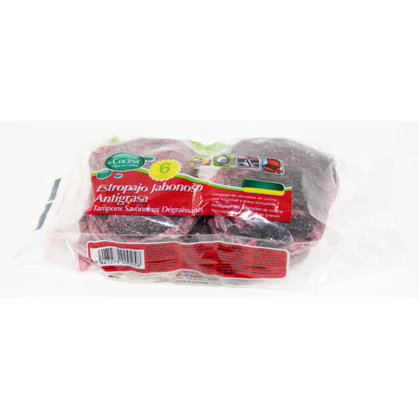 SCOURING PAD SAYMA PERF.6UN 25