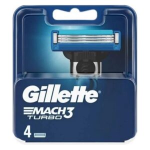 LÂMINAS GILLETTE MACH3 TURBO 4