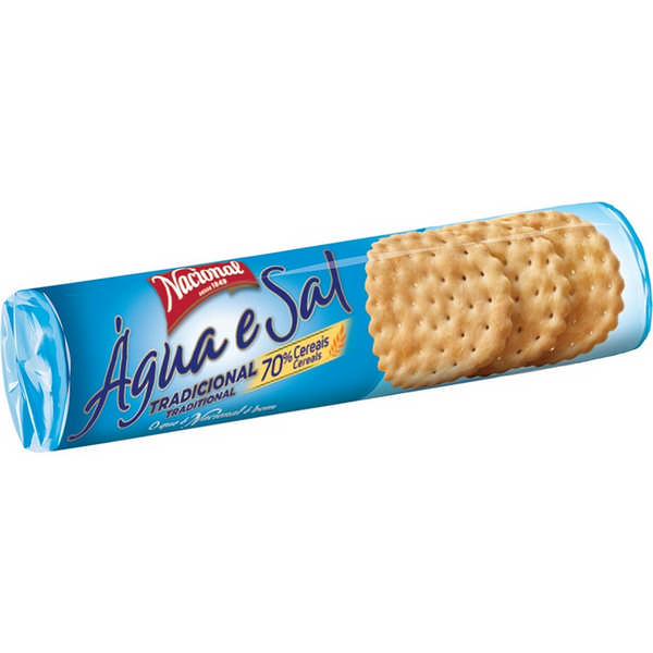 COOKIES NACIONAL WATER E SALT 125G