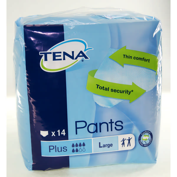 DIAPERS TENA PANTS PLUS LARGE 14