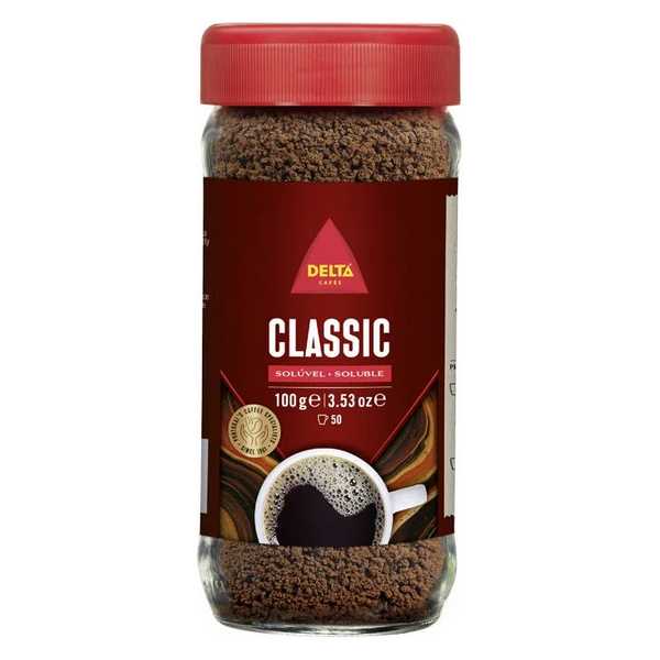 COFFEE DELTA SOLUV.CLASSIC 100G