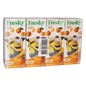 REFRIGERANTE FRESKY LARANJA CT 4X200ML