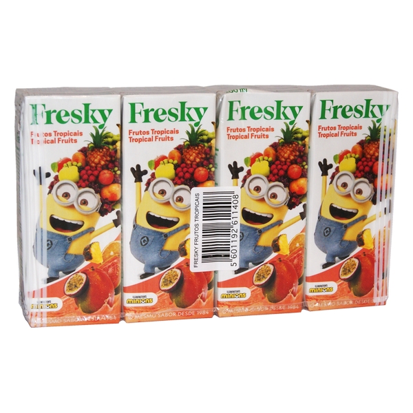 SOFTDRINK FRESKY FRUT.TROP.CT 4X200M