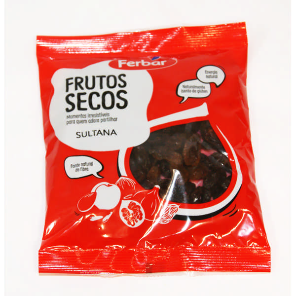 DRIED FRUITS FERBAR SULTANAS SQ.100G