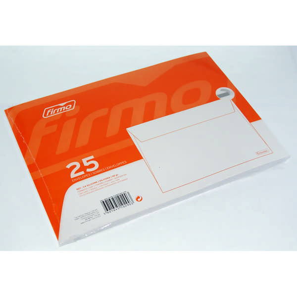 ENVELOP C4 229X324 SIL.LIT.25UN