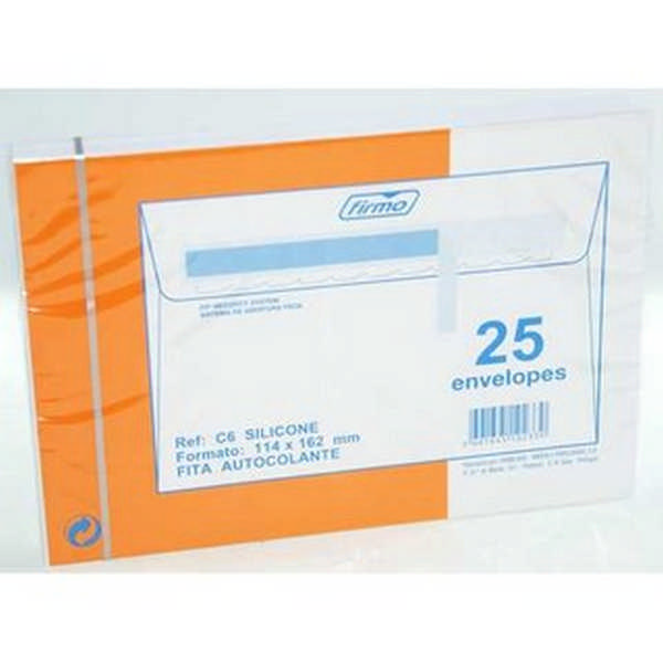 ENVELOP C6 114X162 SILICONE 25UN