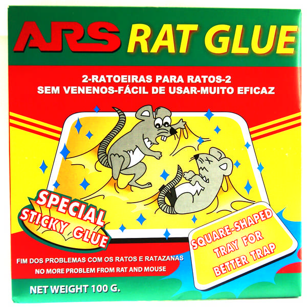 GLUE P/RATOS ARS 100G CX2
