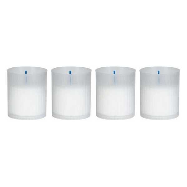 CEMETERY CANDLE MINI WHITE PK4