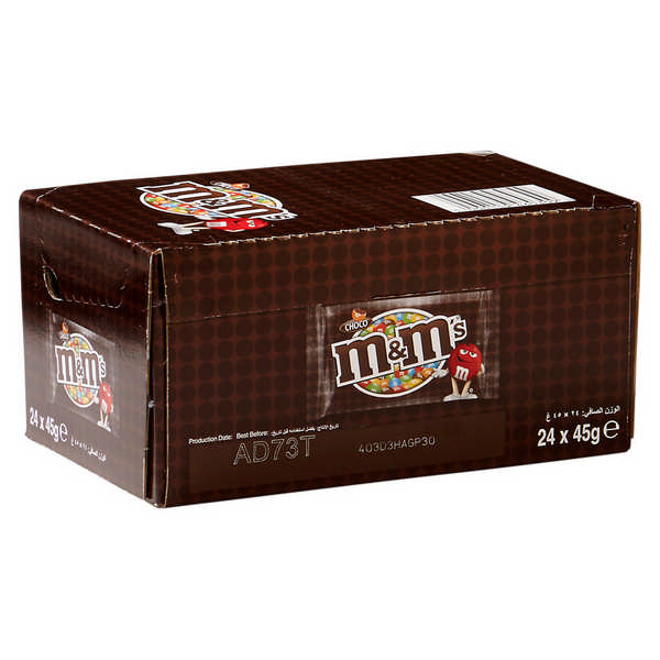 CHOCOLATE M&M'S CHOCOLATE 24X45G