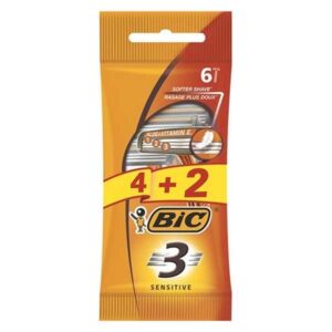 MÁQUINA BIC 3 SENSITIVE 4+2