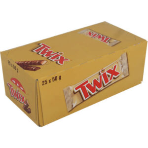 CHOCOLATE TWIX 25X50G