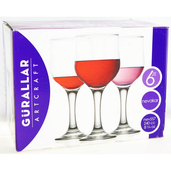 GLASS WINE NEVAKAR CJ6 NEV557