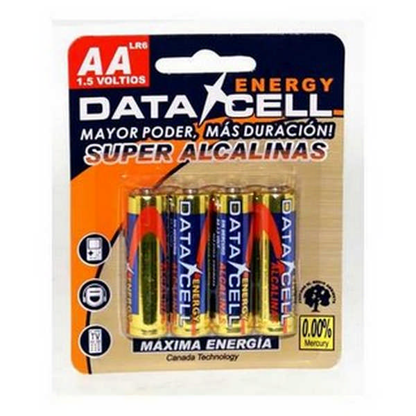 BATTERY DATACELL ALK.LR6 BL4