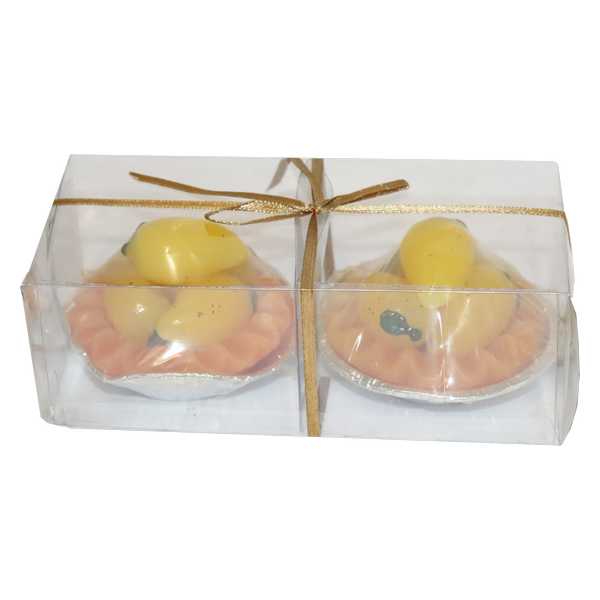 VELAS TARTE FRUTA CJ2 19019