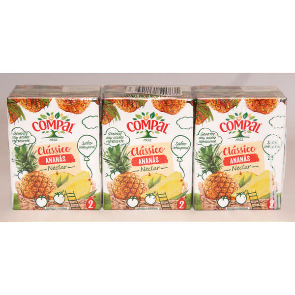 NECTAR COMPAL CL.ANANAS CT 3X200M
