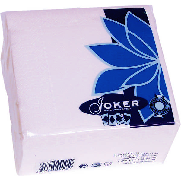 NAPKINS JOKER P/P.LISO 33X33