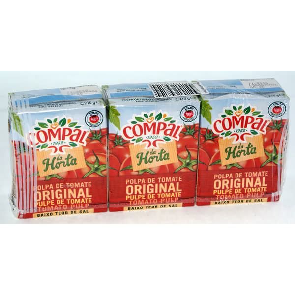 TOMATO PULP COMPAL CT 3X210G