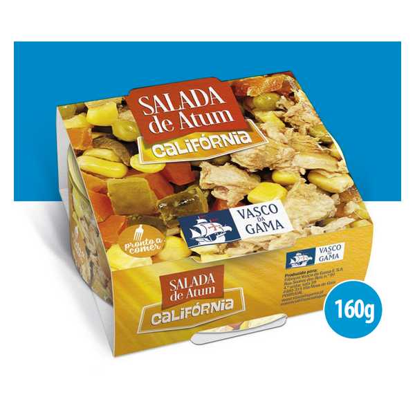 SALAD V.GAMA TUNA CALIF.160G