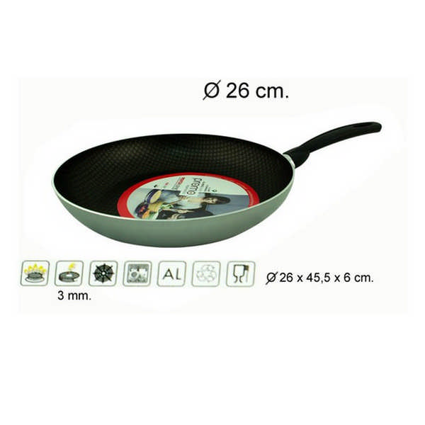 FRYING PAN PRAT.26CM 200529