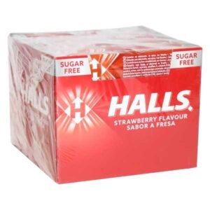 HALLS STRAWBERRY S/A.20X32G