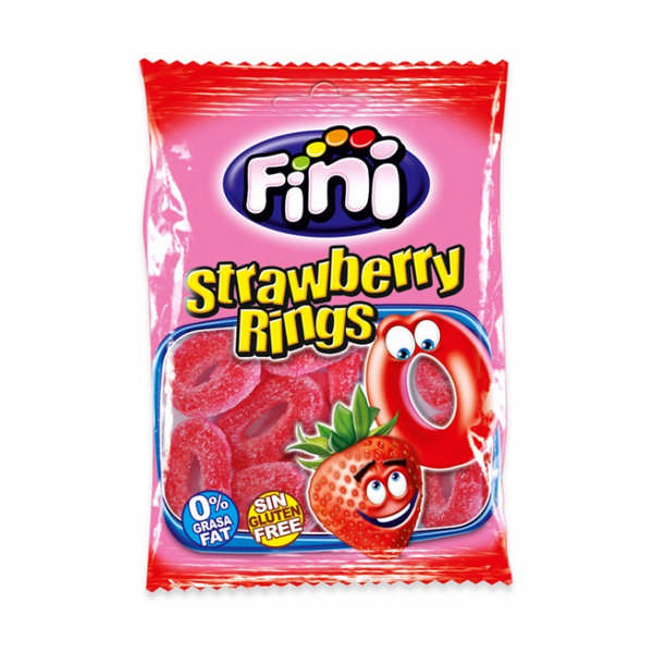 GUMS FINI AROS STRAWBERRY 90G